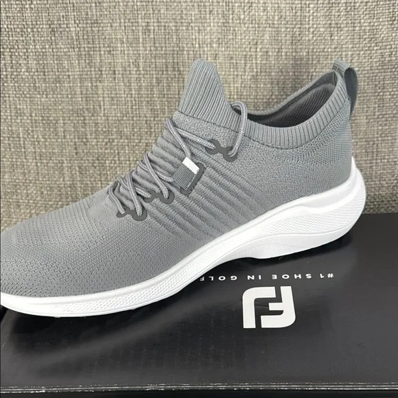 FootJoy Gray Golf Shoes - Picture 4 of 5